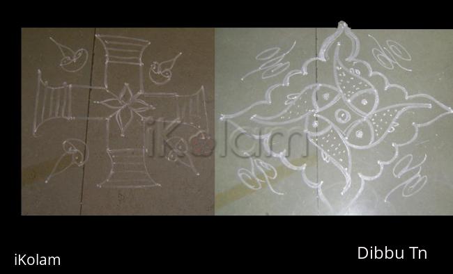 Rangoli: Simple Kolam