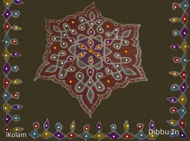 Rangoli: Podikolam