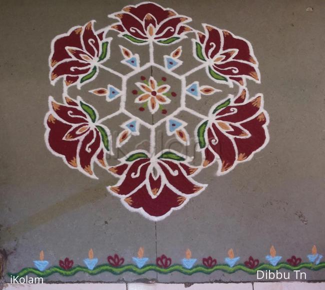 Rangoli: Margazhi Day 2 Kolam Rangoli: Margazhi Day 2 Kolam
