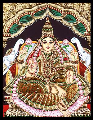 Happy Dhandheras and Diwali - tanjore-paintings-gaja-lakshmi-ta038.jpg