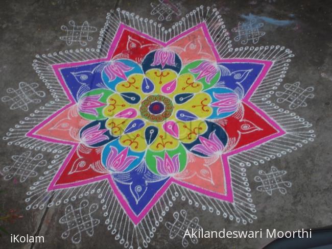 Rangoli: freehand rangoli