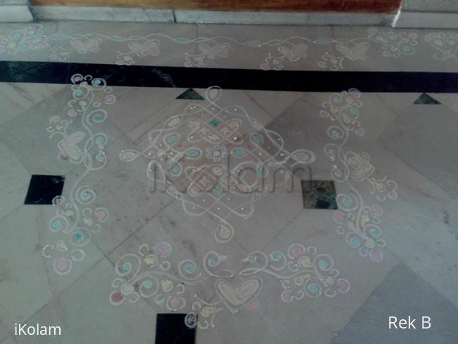 Rangoli: Dot kolam