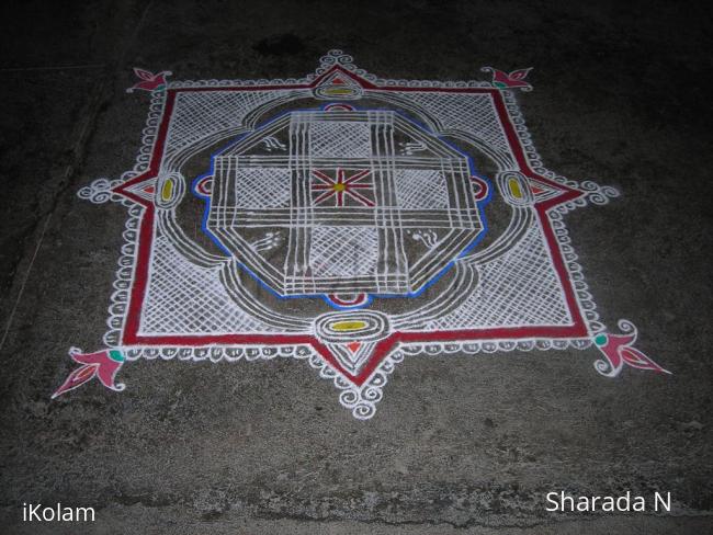 Rangoli: Padi kolam