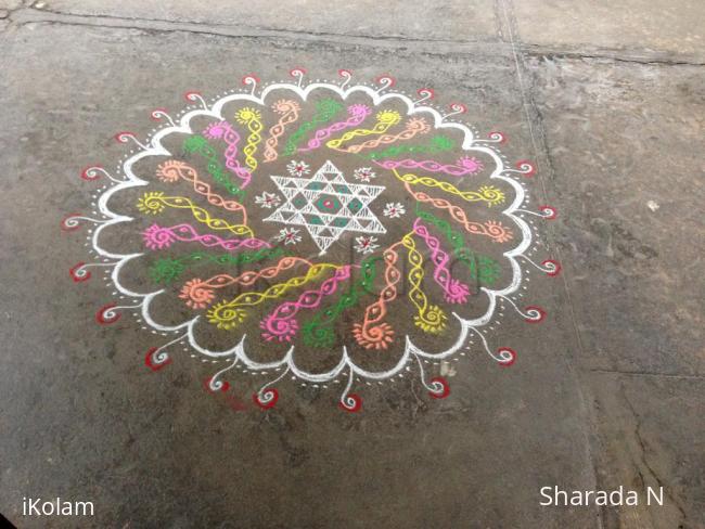 Rangoli: Fusion kolam
