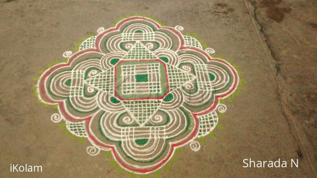 Rangoli: Padi Kolam Rangoli: Padi Kolam