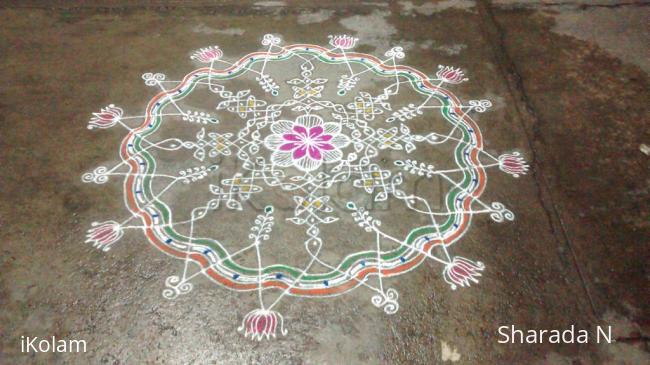 Rangoli: Independence Day Kolam