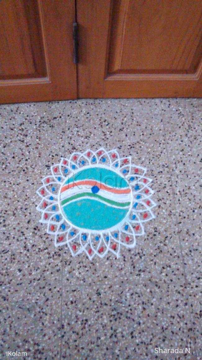 Rangoli: Independence Day Koalm