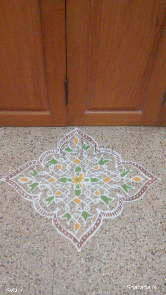 Rangoli: Dotted Kolam