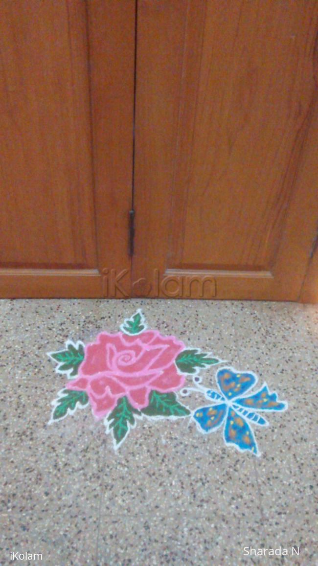 Rangoli: dotted and freehand