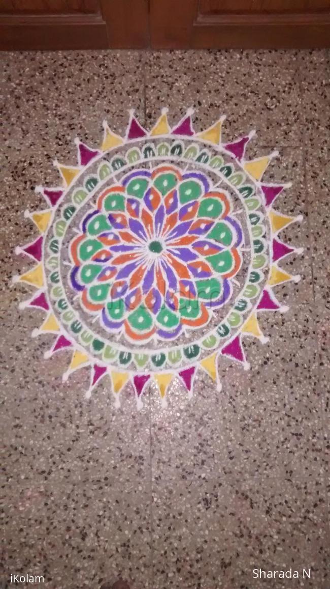 Rangoli: Freehand