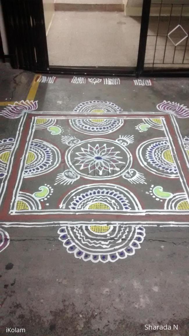 Rangoli: Freehand