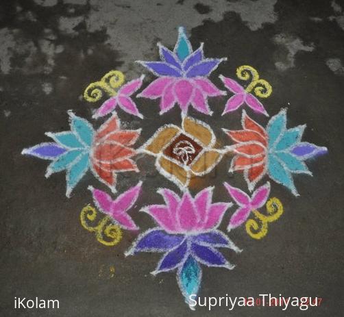 Rangoli: Lotus