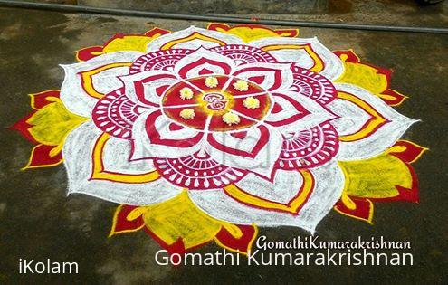 Rangoli: Margazhi Utsavam 2016 - 1 Rangoli: Margazhi Utsavam 2016 - 1