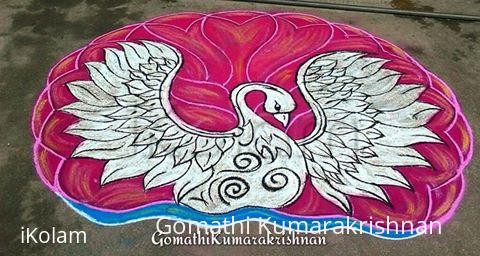 Rangoli: Margazhi Utsavam 2016 - Day 5 Rangoli: Margazhi Utsavam 2016 - Day 5