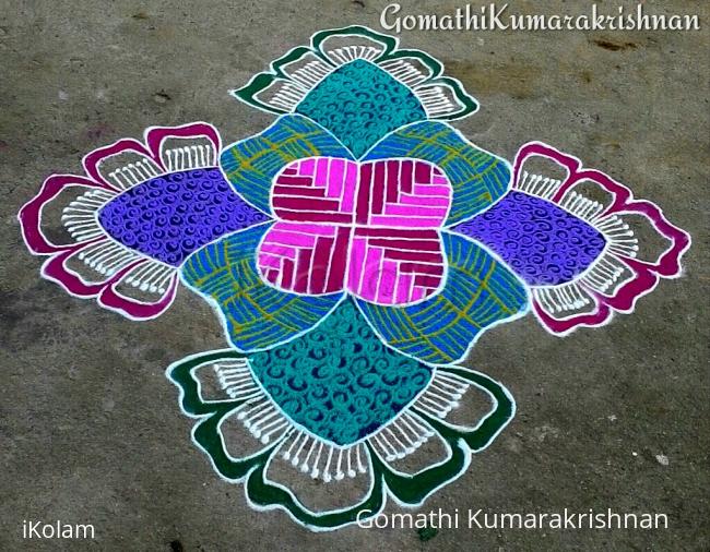 Rangoli: Margazhi Utsavam 2015 Day 7 Rangoli: Margazhi Utsavam 2015 Day 7