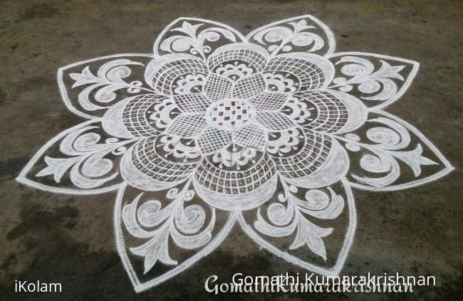 Rangoli: Margazhi Utsavam Day 8