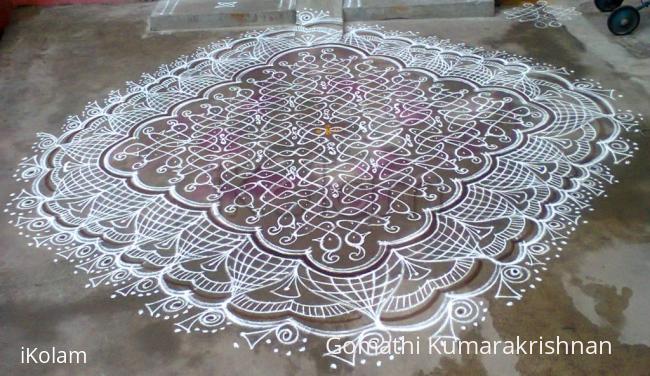 Rangoli: Margazhi Utsavam Day - 8
