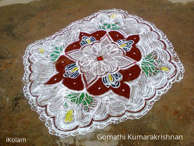 Rangoli: Margazhi Utsavam Day-13 (Mom's Friday)