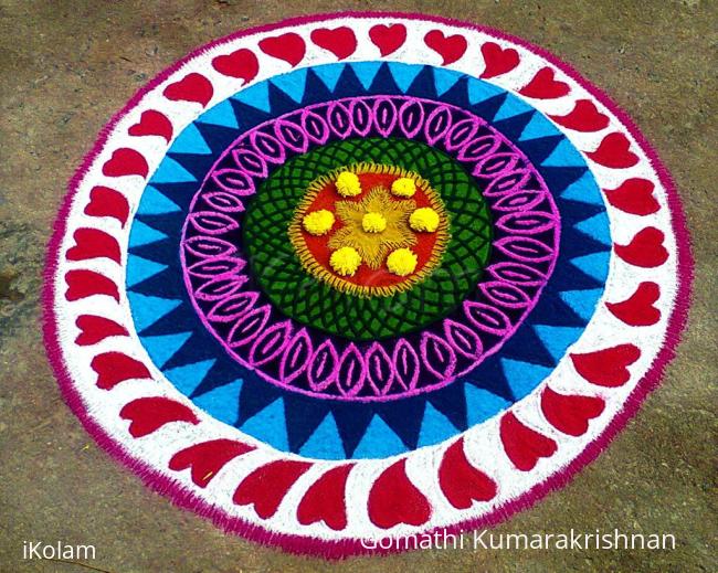 Rangoli: Happy Kanum Pongal 2014