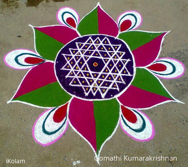 Rangoli: Tamil New year Rangoli