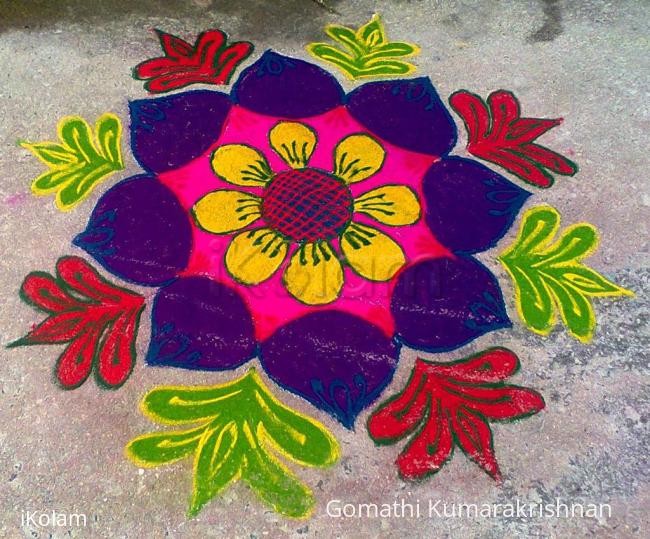 Rangoli: Happy Mattu Pongal 2015 Rangoli: Happy Mattu Pongal 2015