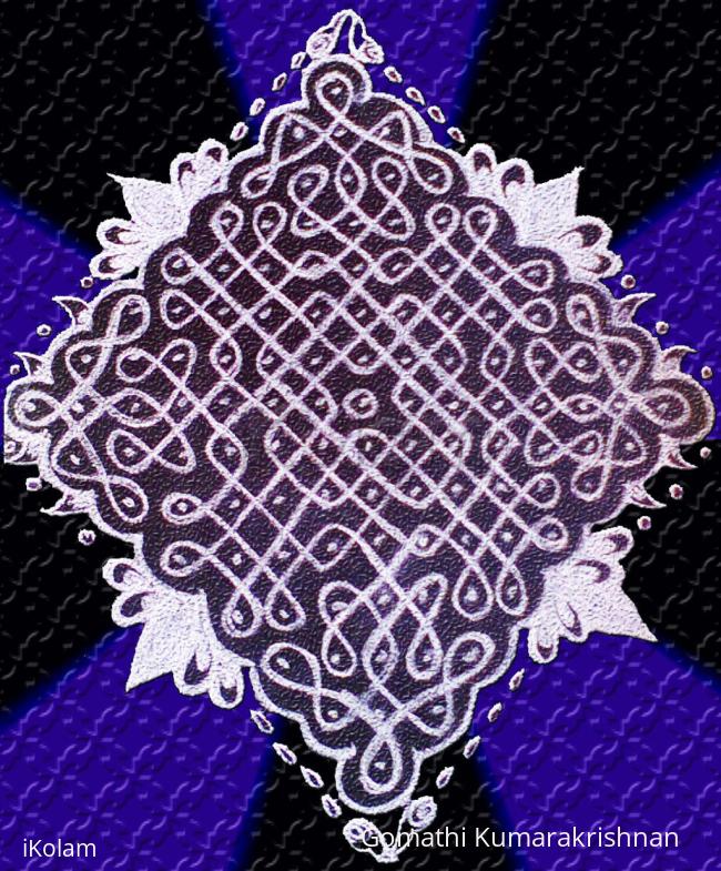 Rangoli: Chikku kolam