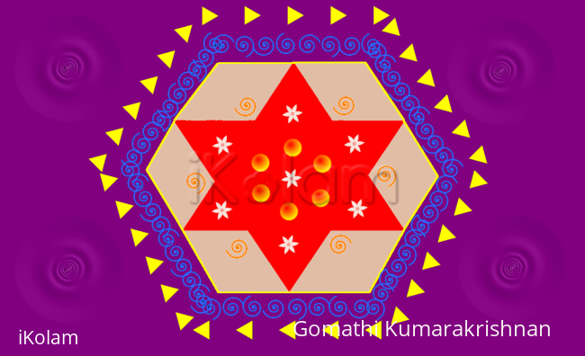 Rangoli: Digital rangoli