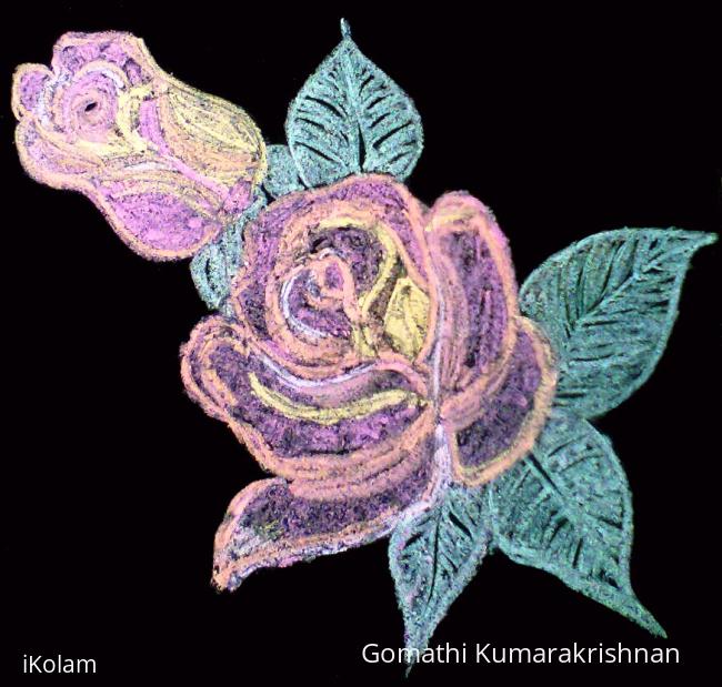 Rangoli: Inspiration Rose from Amirtha Dhanam Rangoli: Inspiration Rose from Amirtha Dhanam