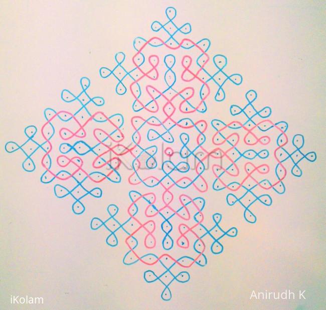 Rangoli: White Board Rangoli