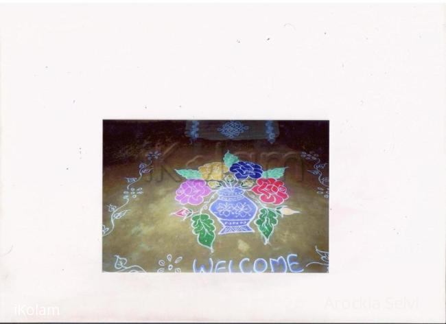 Rangoli: Rose
