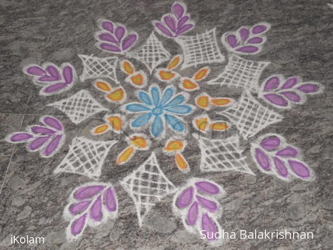Rangoli: free hand kolam