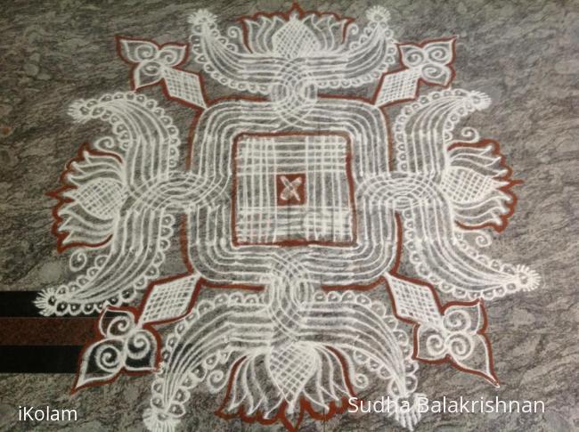 Rangoli: Shravana shukravara rangavalli 2