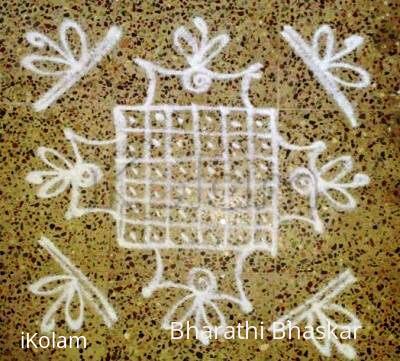 Rangoli: studio kolam