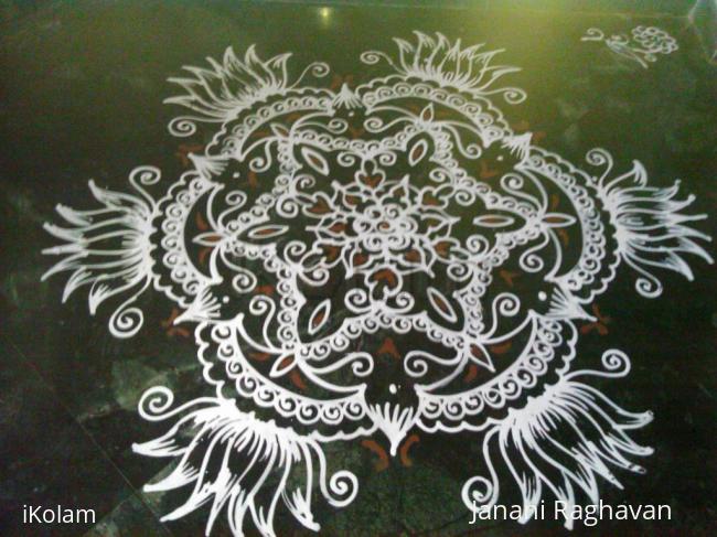 Rangoli: 20111- Gowri Pooja- Lakshmi's Place Rangoli: 20111- Gowri Pooja- Lakshmi's Place