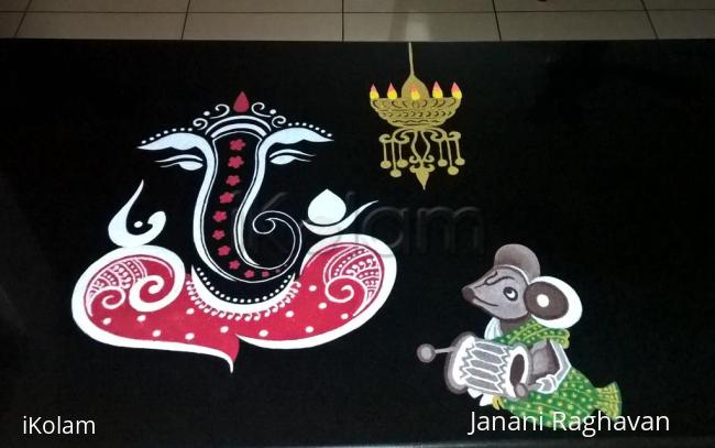 Rangoli: 2017-Ganesh Chaturthi-3