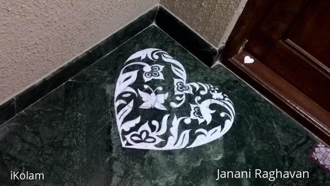 Rangoli: 2017-Valentine's day-1-1 Rangoli: 2017-Valentine's day-1-1