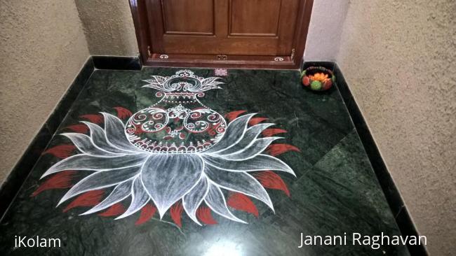 Rangoli: 2017-Varalakshmi Vratam-1 Rangoli: 2017-Varalakshmi Vratam-1