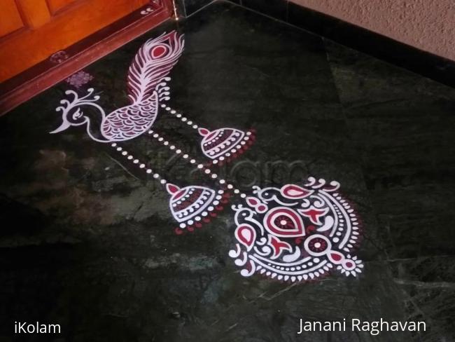 Rangoli: 2018- Ganesh Chaturthi-  Threshold