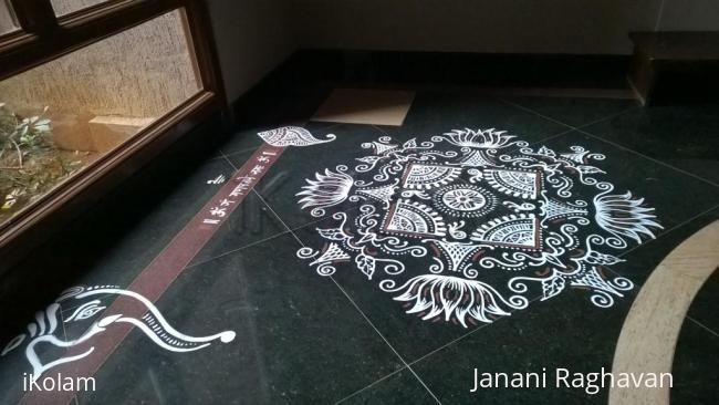 Rangoli: 2014-  Ganesh Chathurthi- 1