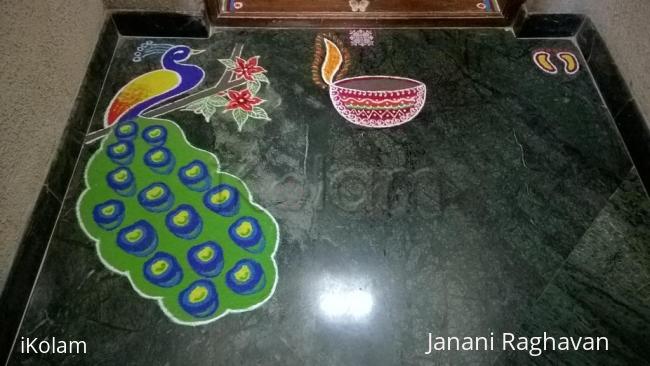 Rangoli: 2014-  Diwali