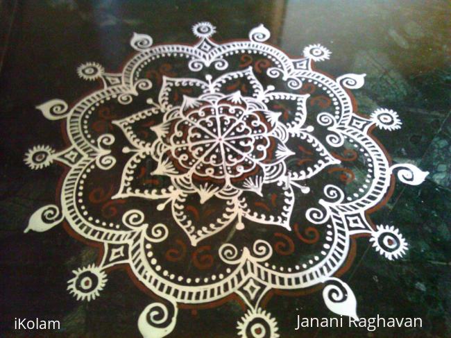 Rangoli: 2012- Gowri Pooja- Lakshmi's Place-1 Rangoli: 2012- Gowri Pooja- Lakshmi's Place-1