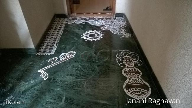 Rangoli: 2014-  Janmashtami-1