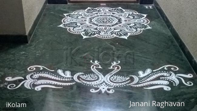 Rangoli: 2014-  Navratri-2