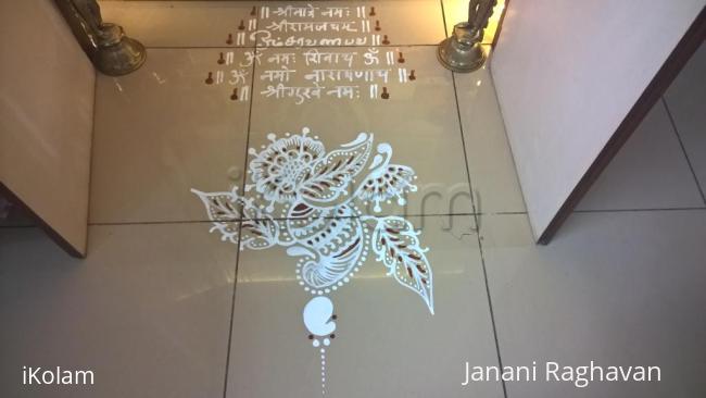 Rangoli: Pooja Room Kolams