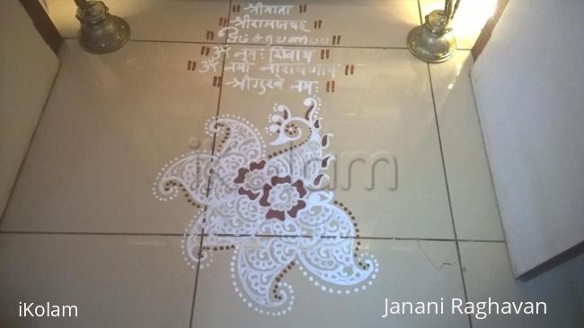 Rangoli: Pooja Room Kolams