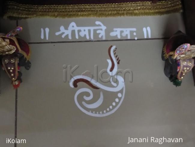 Rangoli: Pooja Room Kolams