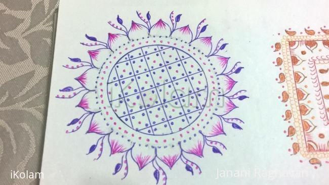Rangoli: Kolam Notebook Kolams- 152 Rangoli: Kolam Notebook Kolams- 152