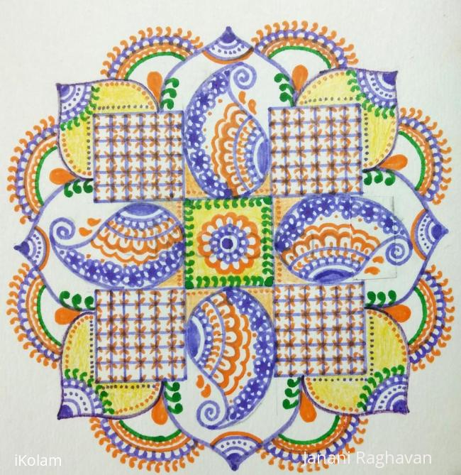 Rangoli: Kolam-notebook Kolams