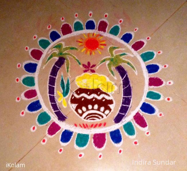 Rangoli: Pongal Rangoli