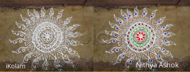 Rangoli: Freehand